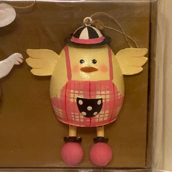 MacKenzie-Childs Easter Duo Ornaments. Set of 2! ✨NWT✨